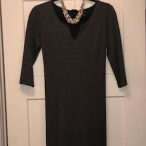 Charcoal Gray Dressy/Work Dress